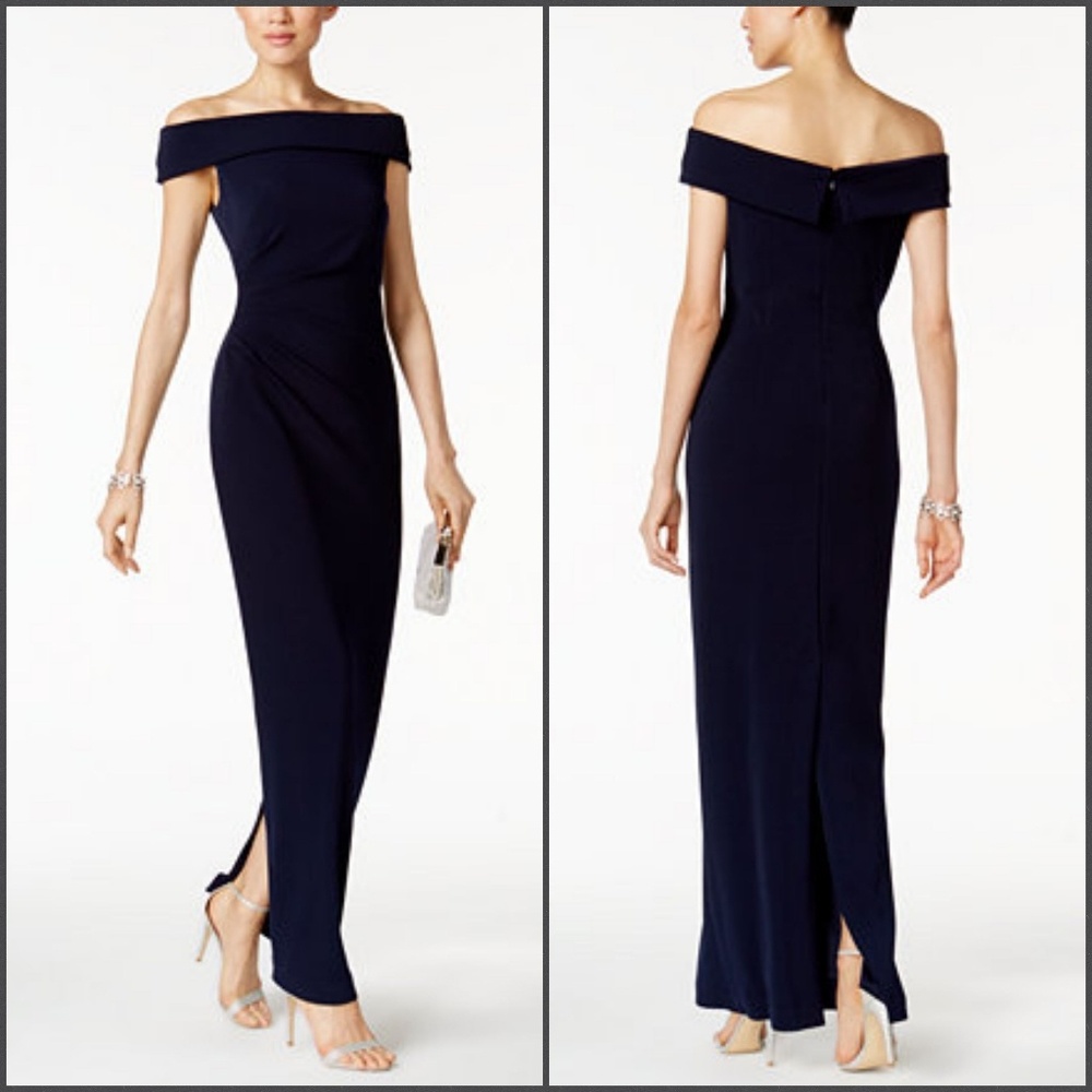 Vince  Camuto Off-The-Shoulder Gown